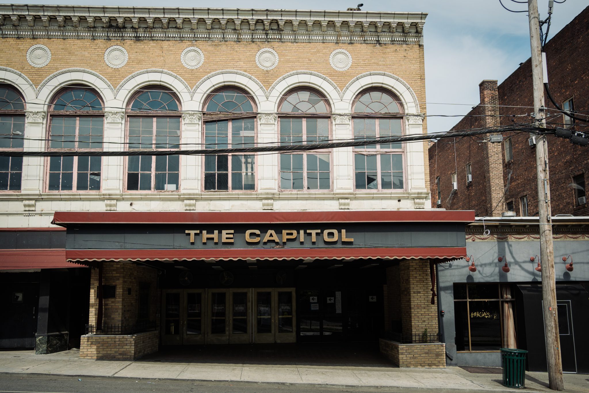The Capitol Theatre vintage sign, Port Chester, New York